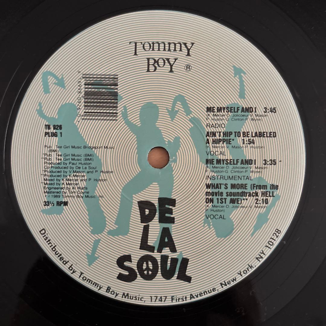 De La Soul - Me Myself And I - 12" Vinyl Single - Classic Hip Hop Tommy Boy
