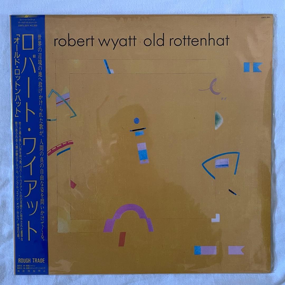 Robert Wyatt Old Rottenhat LP Japan Original 1985 Vinyl Record w/ Obi