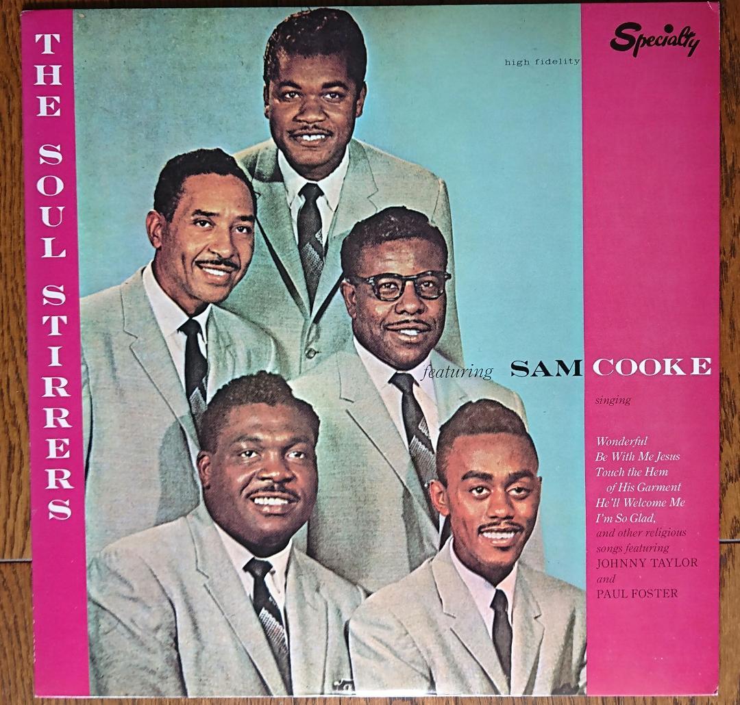 The Soul Stirrers featuring Sam Cooke LP 1979 Japan Reissue Vinyl Record