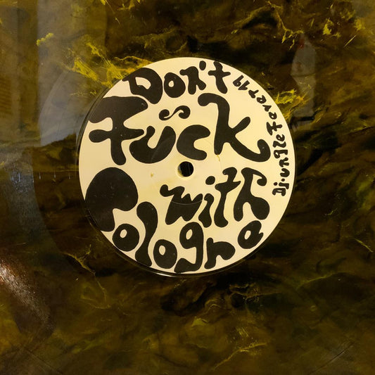 Walker - Don't Fuck With Cologne 12" Vinyl Black & Yellow Marble Techno Acid