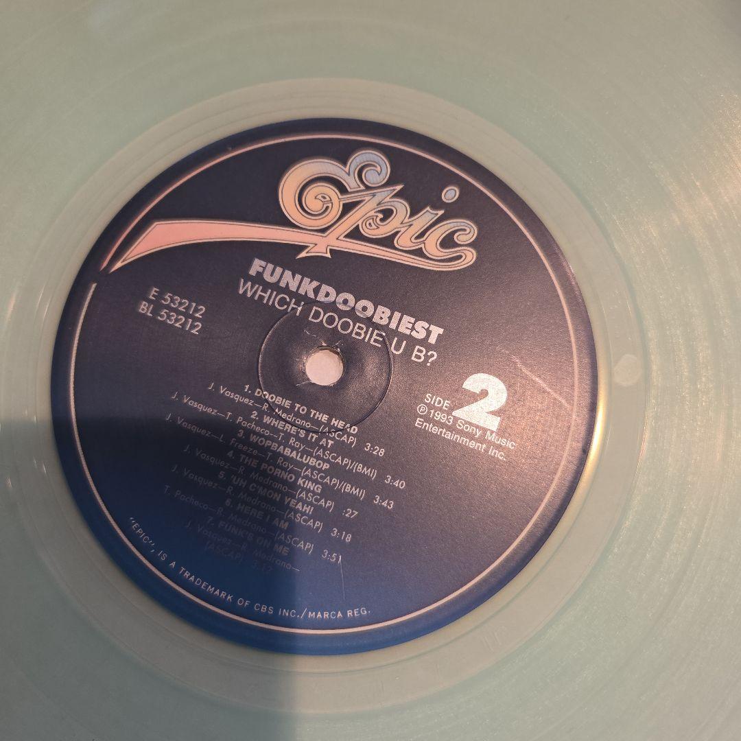 Funkdoobiest - Which Doobie U B? Clear Vinyl LP 1993 Original Hip Hop