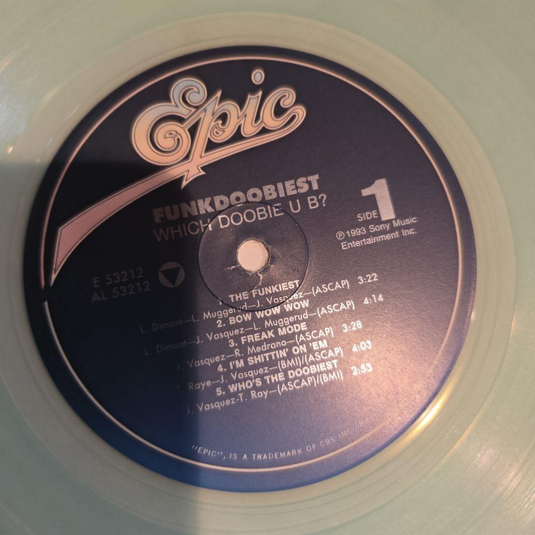 Funkdoobiest - Which Doobie U B? Clear Vinyl LP 1993 Original Hip Hop