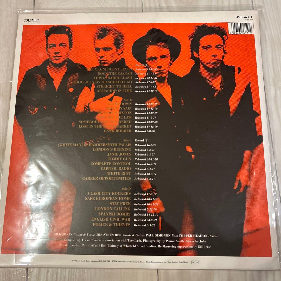 The Clash Vinyl Record, Volume 1, Columbia, Black, Excellent Condition | Japansoundstore