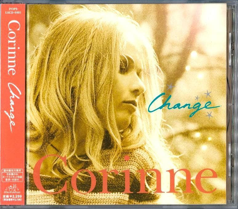 Corinne - Change CD Japan Press with OBI Limited Edition 14 Tracks