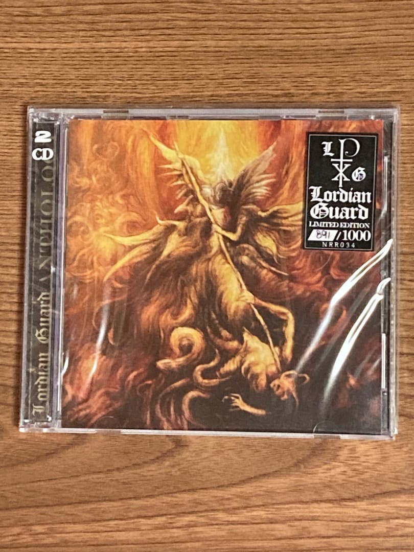Lordian Guard Anthology 2CD Limited Edition No. 891/1000 NRR034 Metal