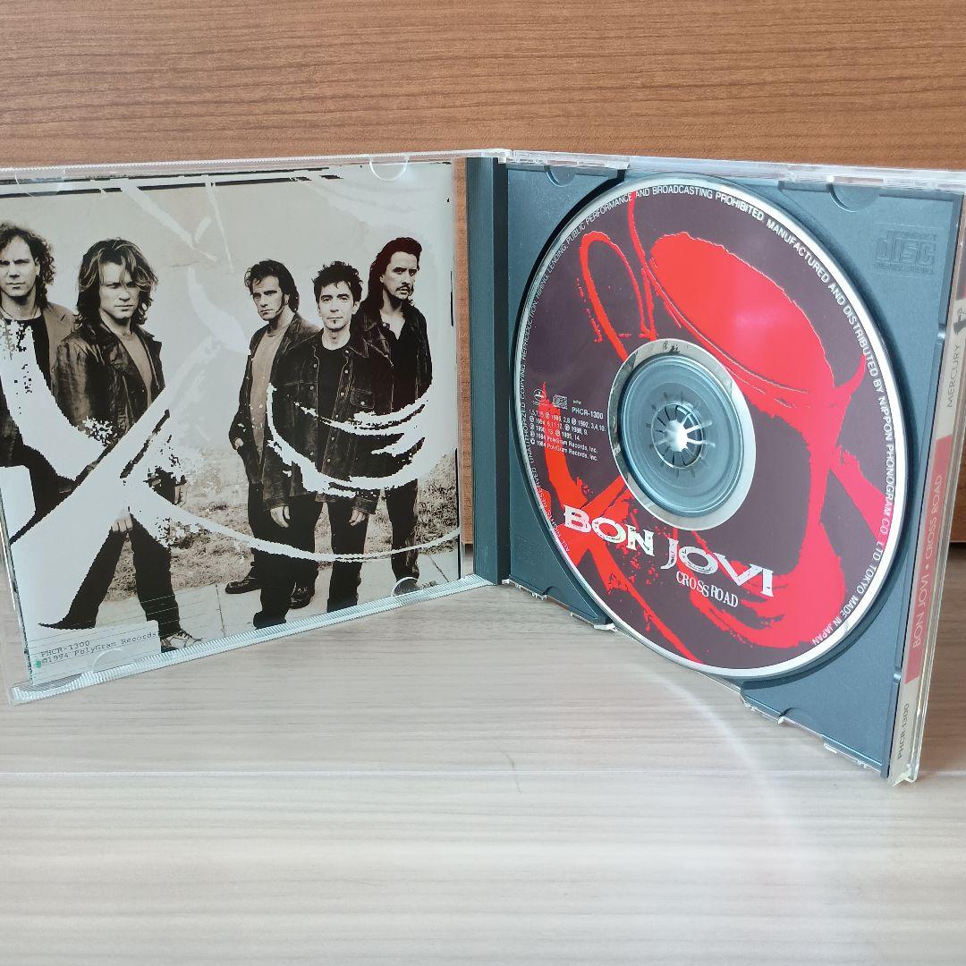 Bon Jovi Cross Road CD Japan Press with OBI Best Of 1994 Mercury PHCR-1300