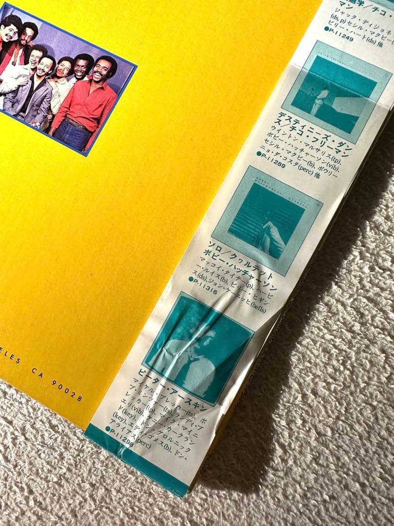 Jay Hoggard - Rain Forest LP Japan Jazz Fusion Promo with Obi & Inserts
