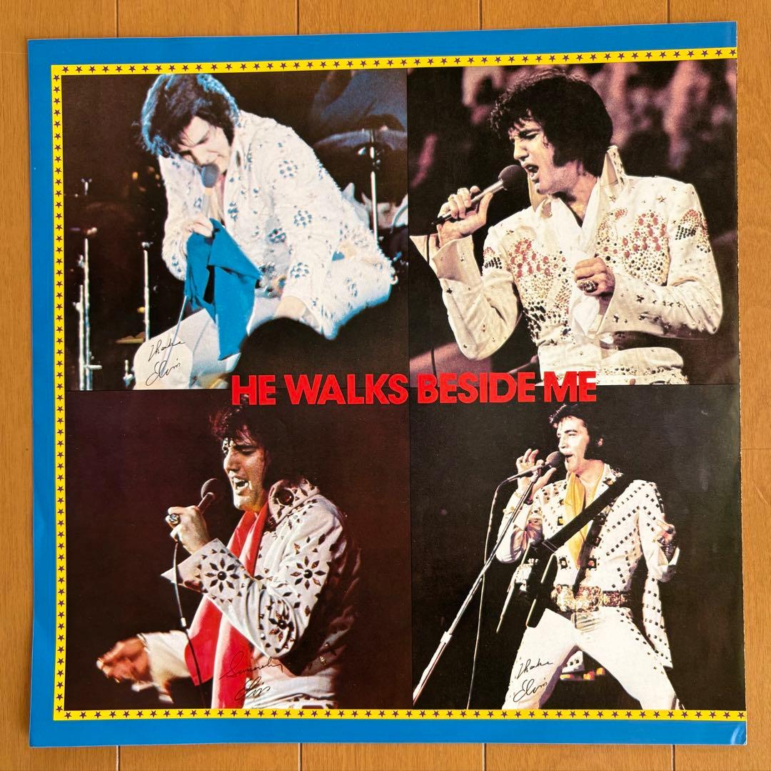 Elvis Presley - He Walks Beside Me Japan LP RVP-6288 Obi Vinyl Record