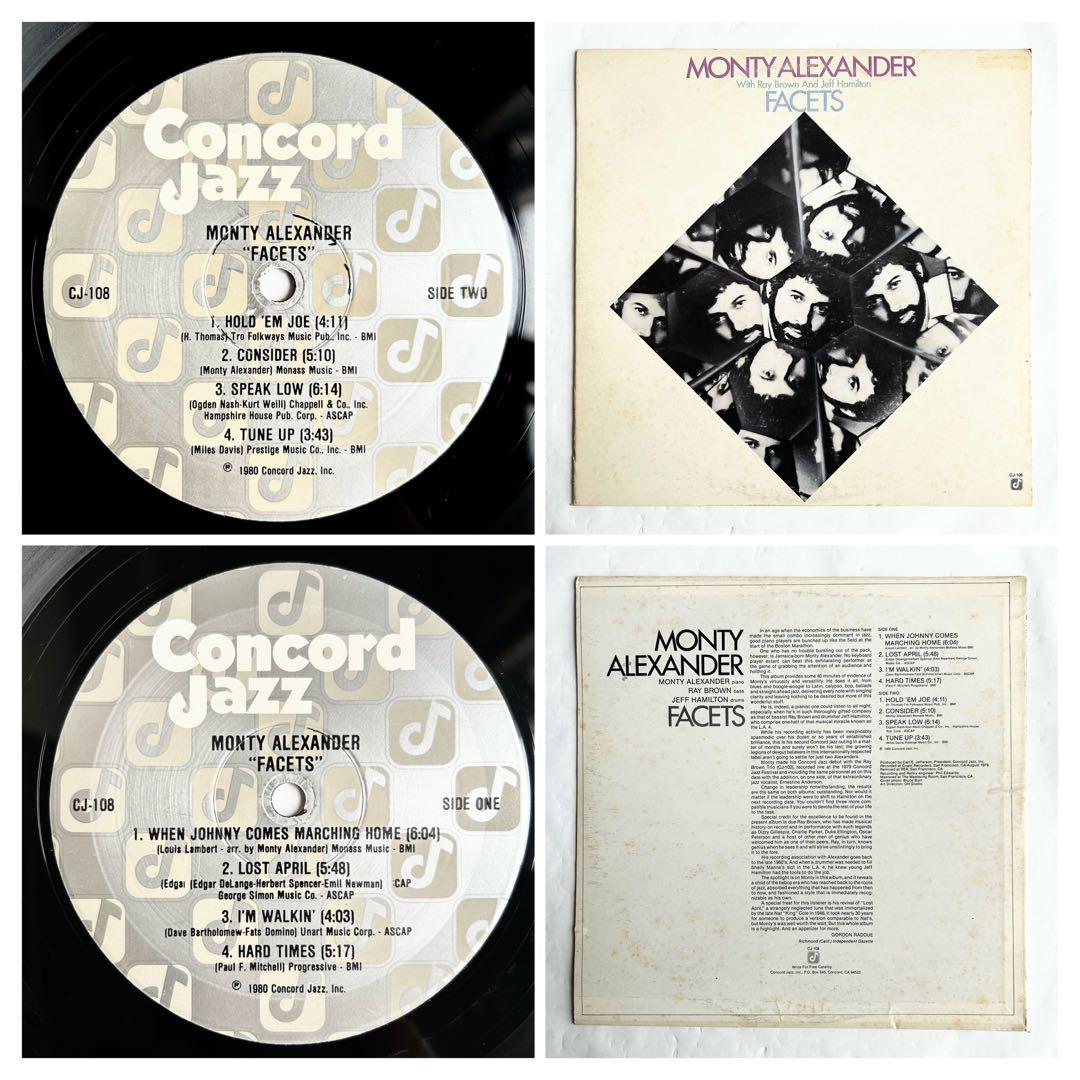 Monty Alexander Jazz LP 1980s Modal Original Used Collectible | Japansoundstore