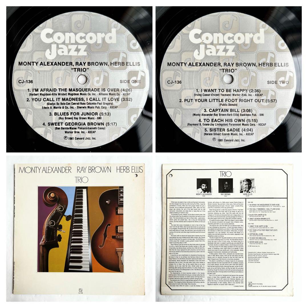 Monty Alexander Jazz LP 1980s Modal Original Used Collectible | Japansoundstore