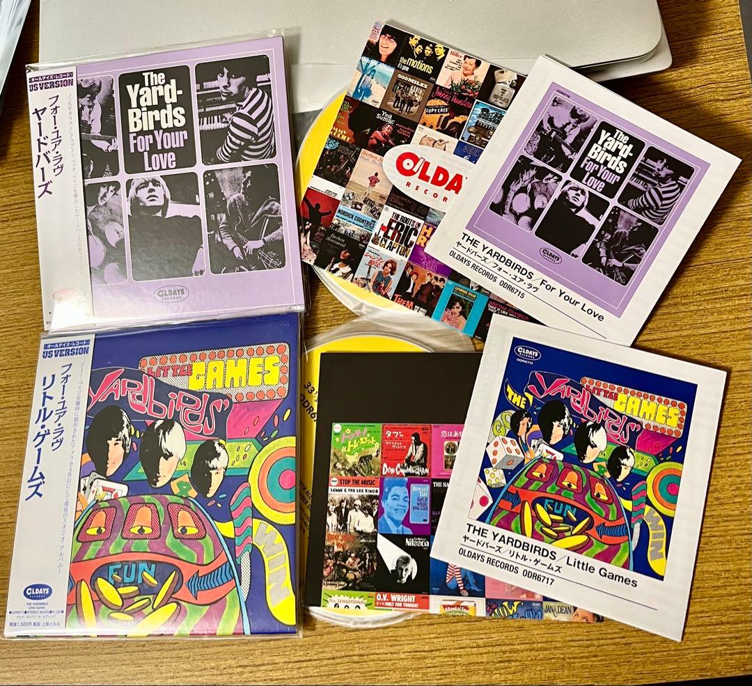 Yardbirds 4 CD Set Japanese Edition with Obi Near Mint Rare Guitar Legends | Japansoundstore