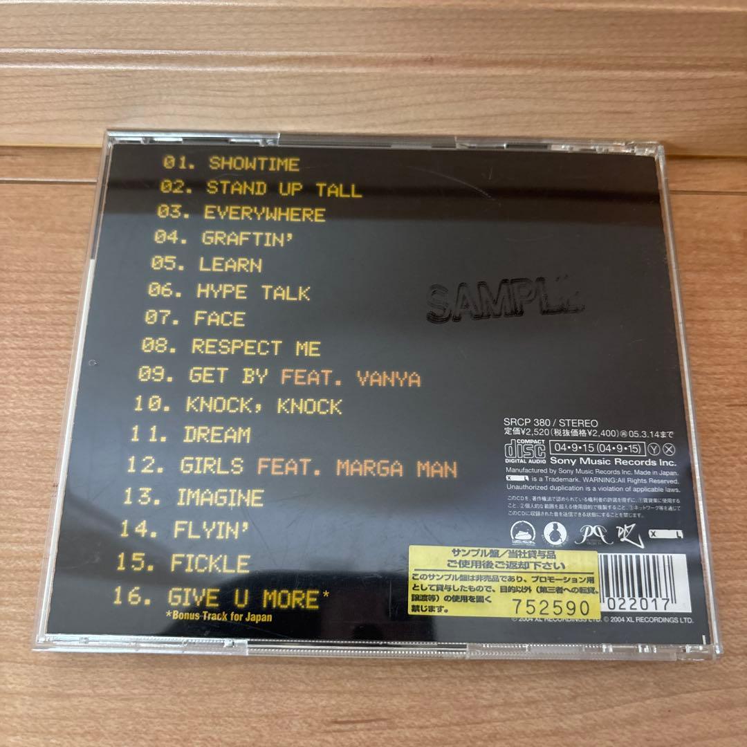 Dizzee Rascal - Showtime CD Japan Press with OBI Promo Sample