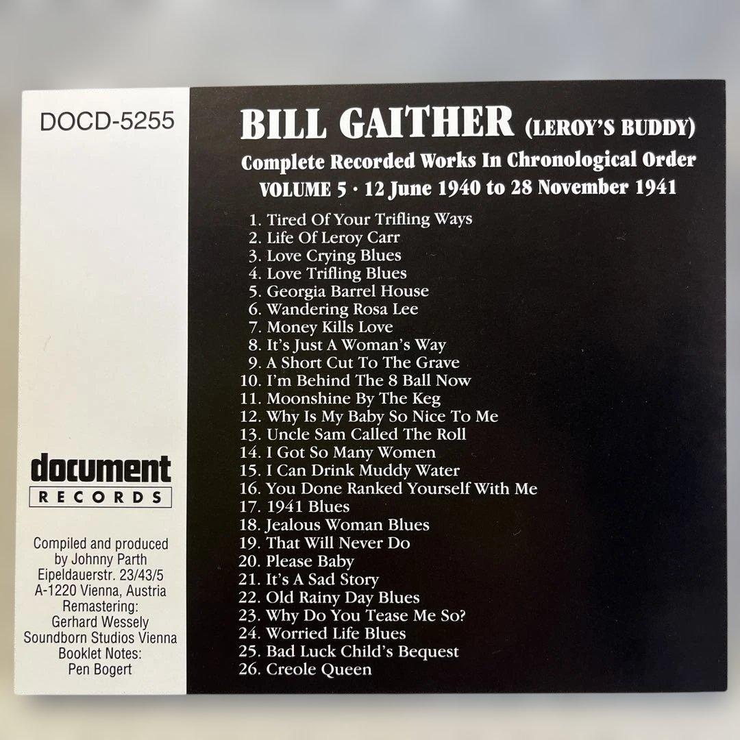 Bill Gaither (Leroy's Buddy) Complete Recorded Works Vol. 5 CD 1940-1941