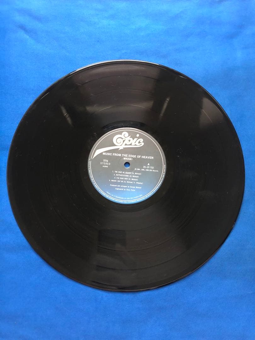 Wham! - Music From The Edge Of Heaven LP Japan 1986 Obi Included