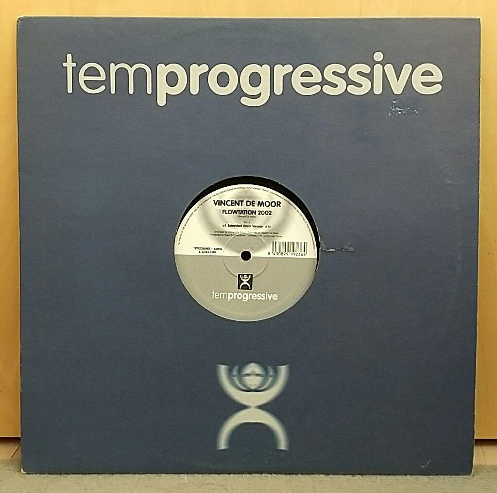 Vincent De Moor - Flowtation 2002 12" Vinyl Electronic Progressive Trance