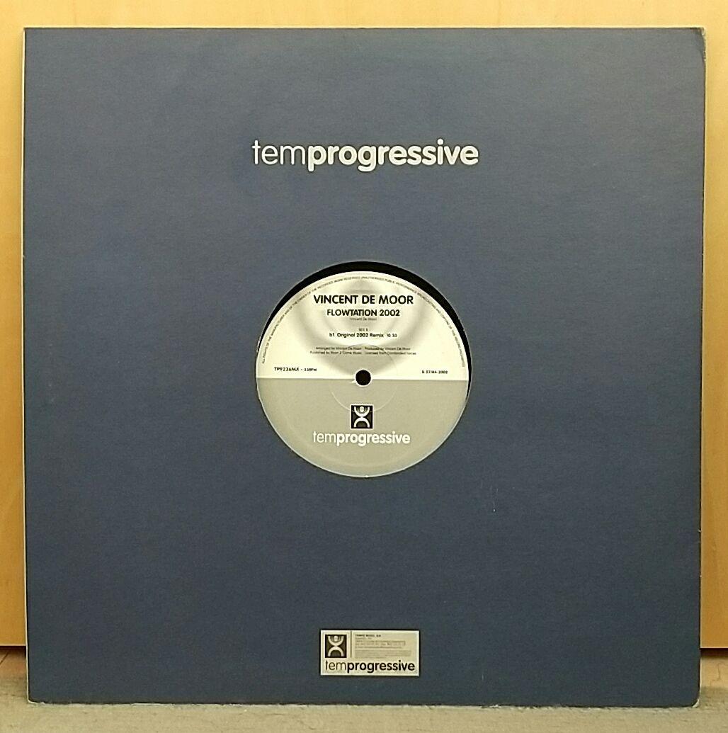 Vincent De Moor - Flowtation 2002 12" Vinyl Electronic Progressive Trance