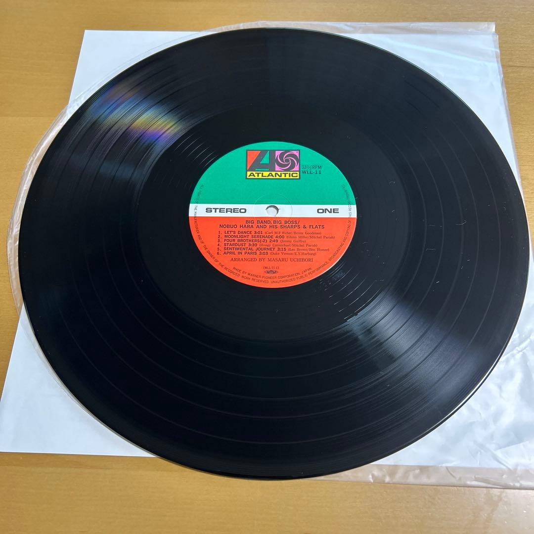 Nobuo Hara & Sharps & Flats - Big Band, Big Boss Vinyl LP Japan Jazz w/ Signatur