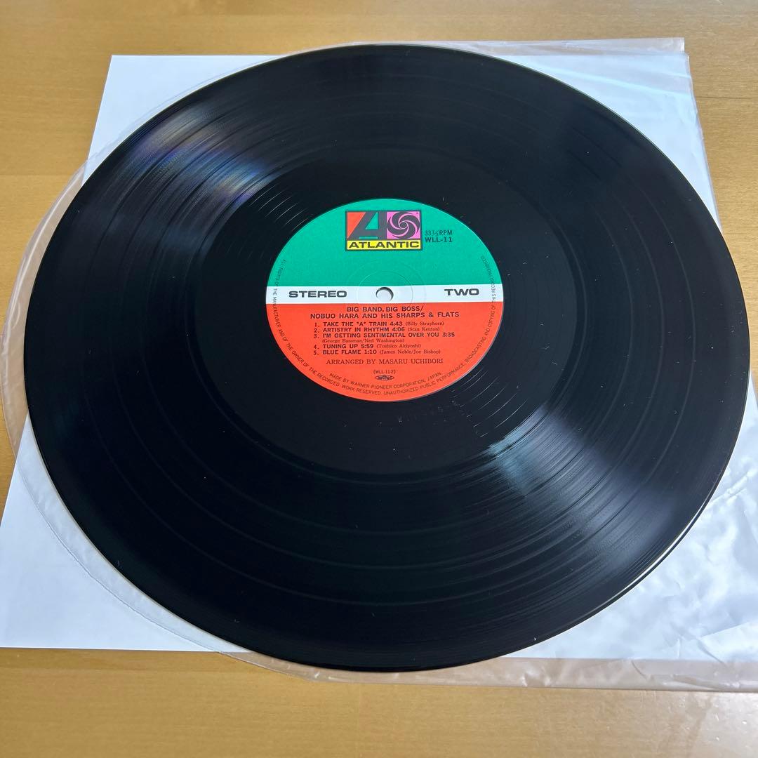 Nobuo Hara & Sharps & Flats - Big Band, Big Boss Vinyl LP Japan Jazz w/ Signatur