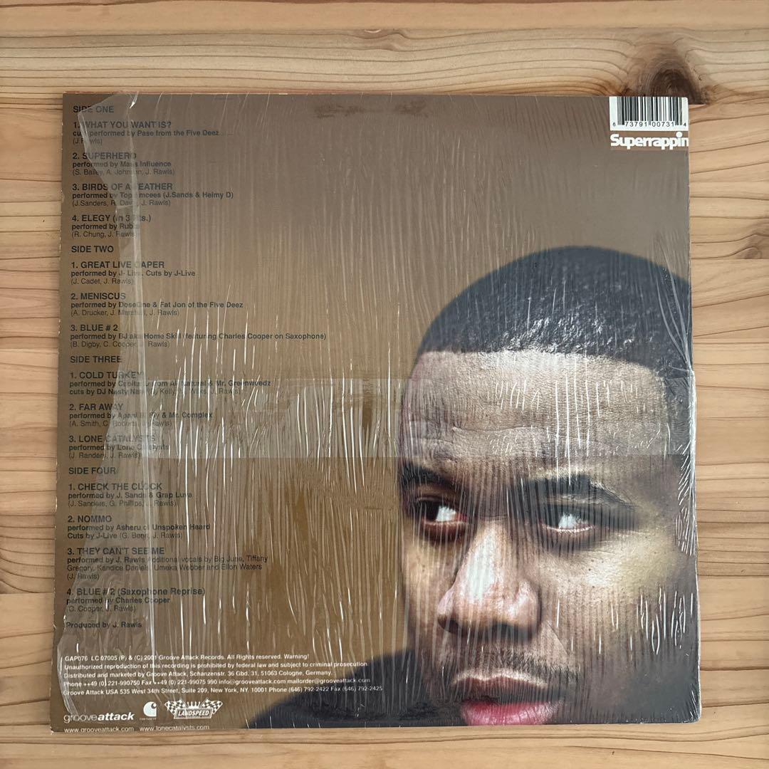 J. Rawls - The Essence Of J. Rawls 2LP Vinyl Underground Hip Hop Classic