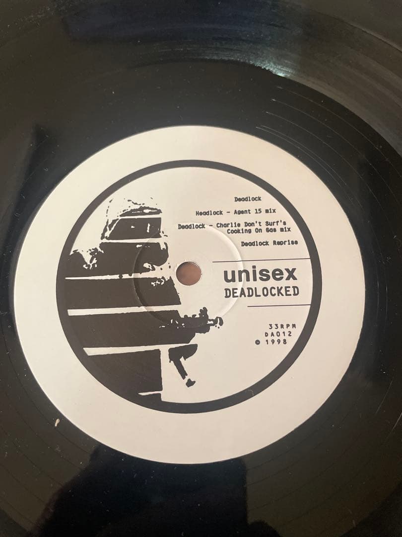 Unisex - Deadlocked 12" Vinyl Record (1998) Double Agent Records