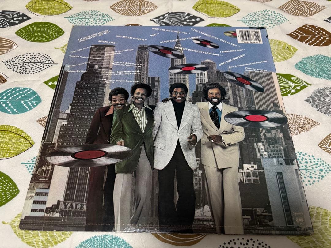 The Manhattans - Greatest Hits Vinyl LP Record Soul R&B