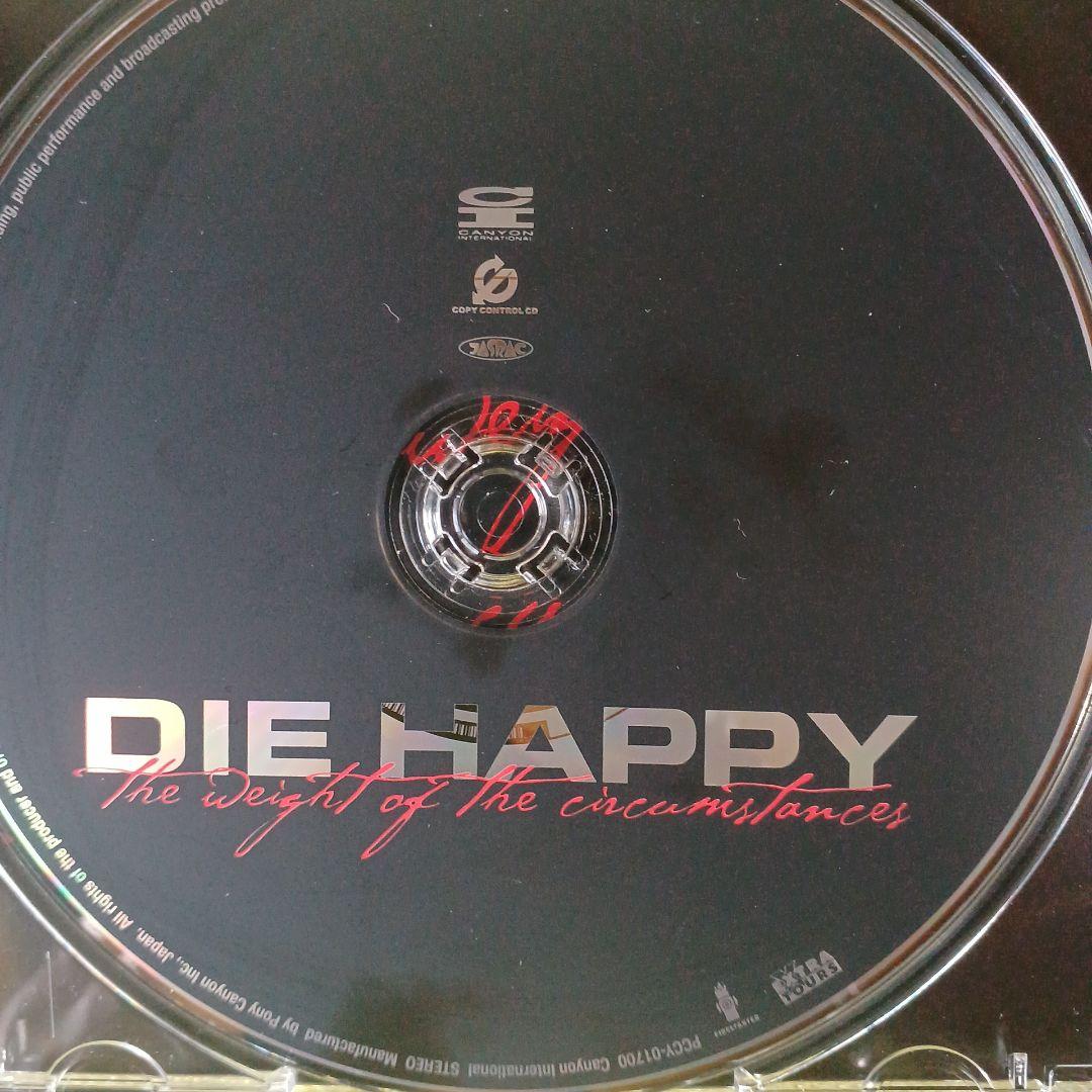 Die Happy - The Weight of the Circumstances CD Japan Press with OBI 2004