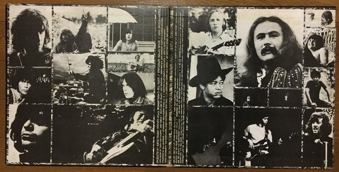 Crosby, Stills, Nash & Young Deja Vu LP Vinyl 1970 Japan Warner-Pioneer Gatefold