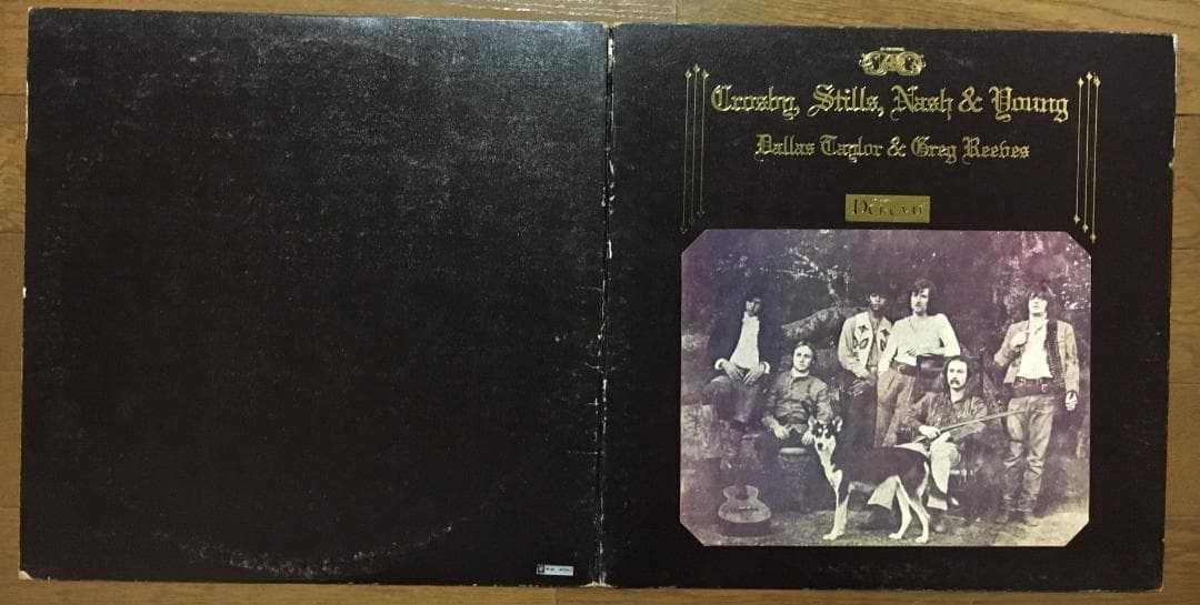 Crosby, Stills, Nash & Young Deja Vu LP Vinyl 1970 Japan Warner-Pioneer Gatefold