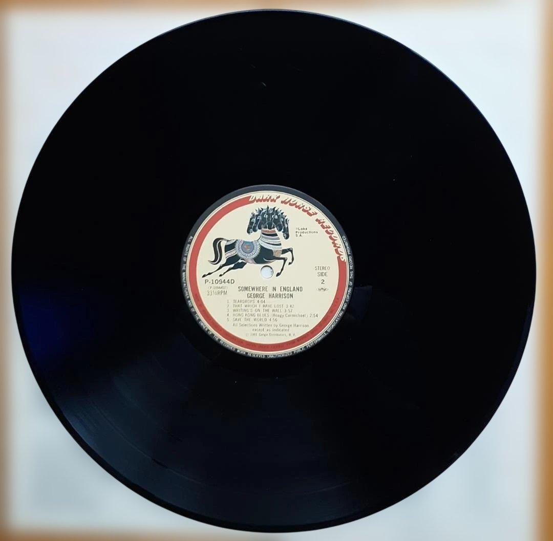 George Harrison Somewhere in England Vinyl Record Used Near Mint Album | Japansoundstore