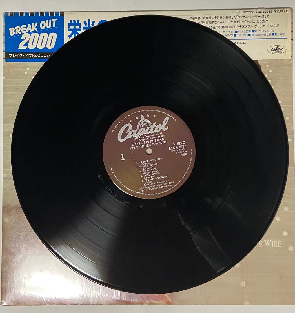 Little River Band - First Under The Wire LP Vinyl Japan Pressing w/ Obi