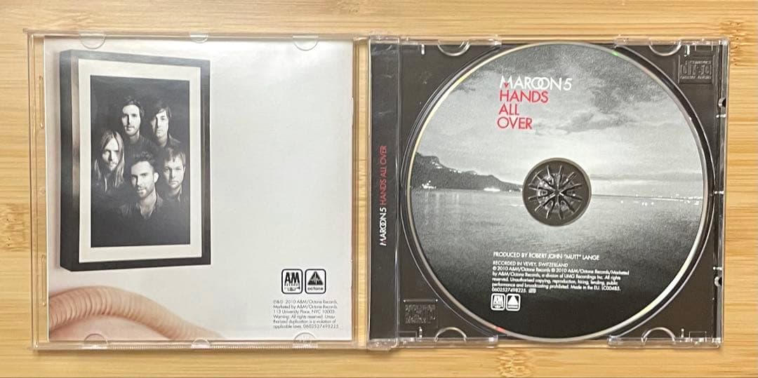 Maroon 5 - Hands All Over CD Album (2010)