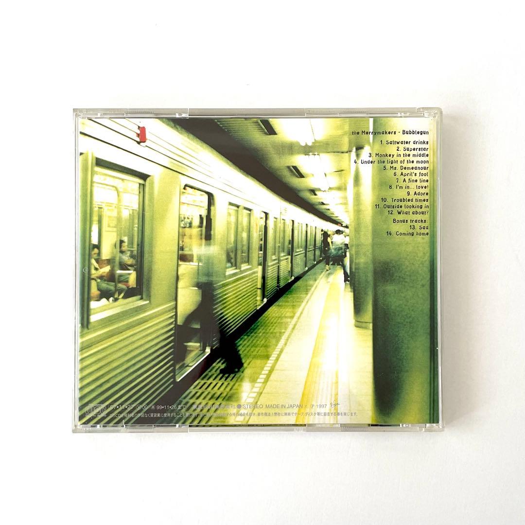The Merrymakers - Bubblegun CD Japan Press with OBI Swedish Pop