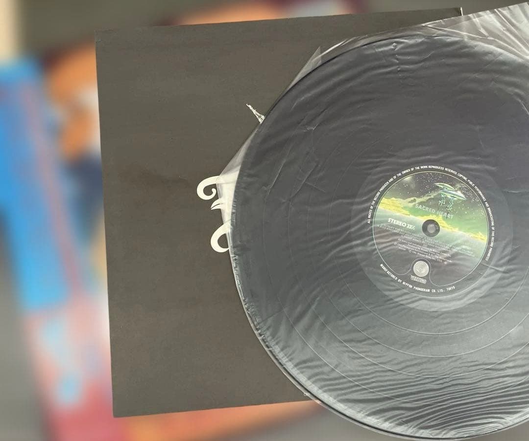 Dio Sacred Heart LP Vinyl Record Japan 1985 28PP-1008 Vertigo with Obi