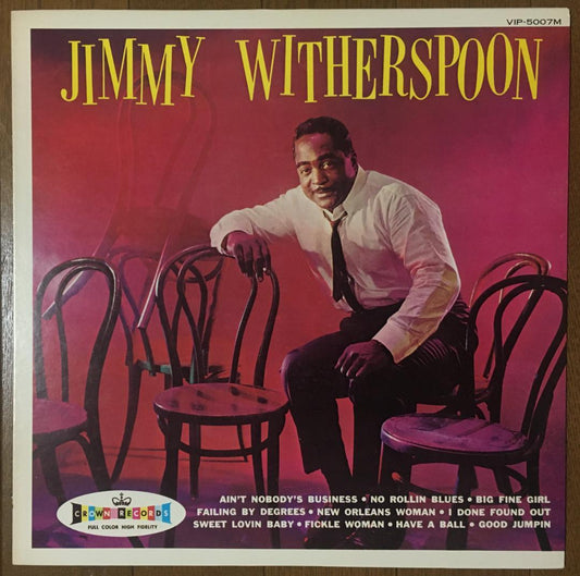 Jimmy Witherspoon - Rockin' With The Blues LP Japan Globe VIP-5007M Blues