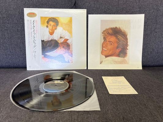WHAM! Make It Big Vinyl LP Japan Original Obi George Michael 1984 28.3P-555