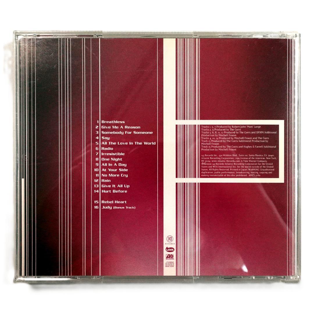 The Corrs - In Blue CD Japan Press 2000 Edition with Bonus Track