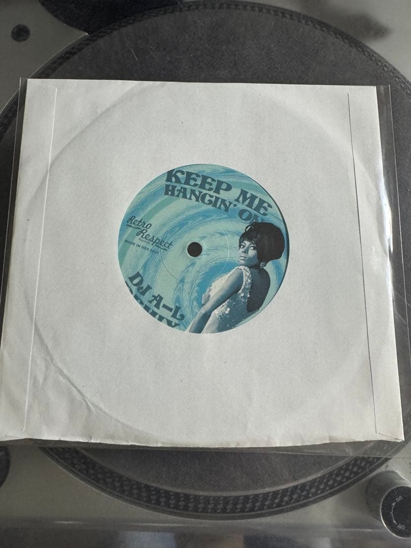 DJ A-L - Make Me Wanna Holler / Keep Me Hangin' On 7" Splatter Vinyl Remix