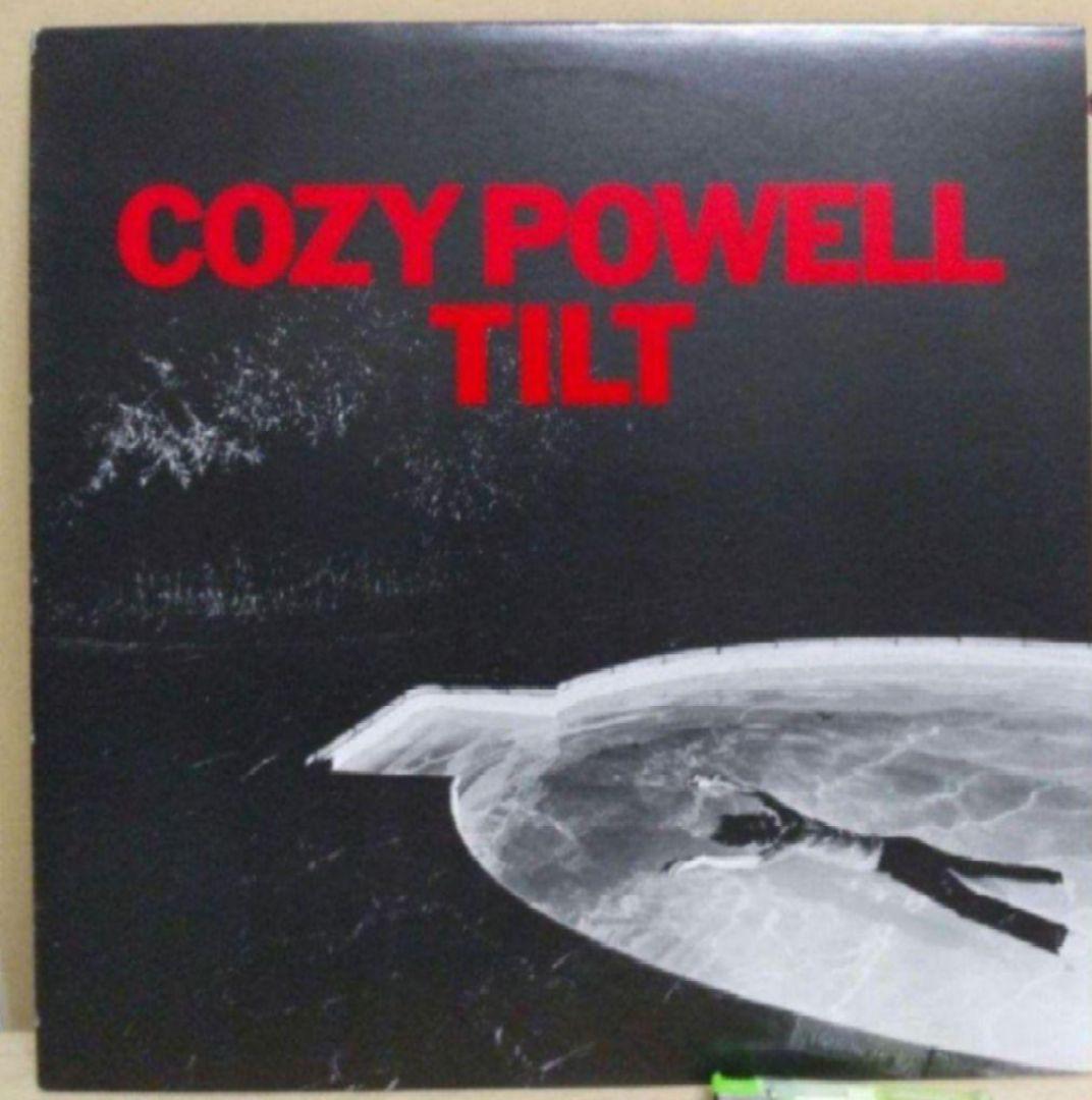 Cozy Powell Tilt Vinyl LP Japan Pressing w/ Obi & Insert Hard Rock Jeff Beck
