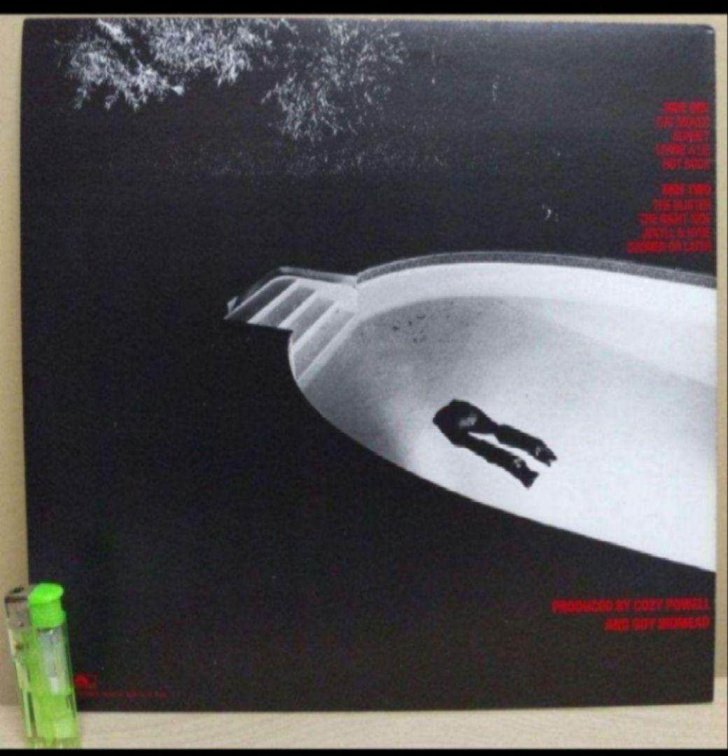 Cozy Powell Tilt Vinyl LP Japan Pressing w/ Obi & Insert Hard Rock Jeff Beck