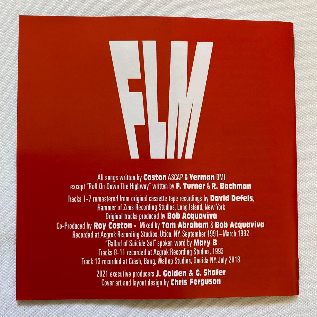 Four Large Men FLM - Self Titled CD, 500 Limited Edition, 2021 Reissue