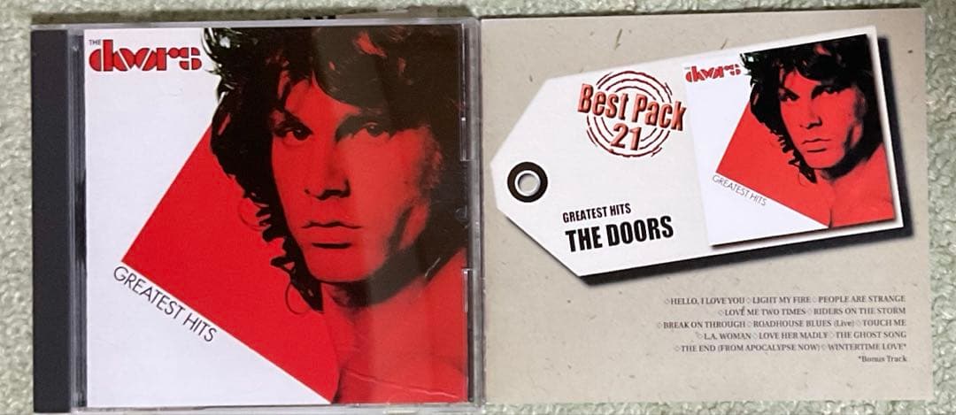 The Doors - Greatest Hits CD Japan Press w/ OBI Best Pack 21 Limited Edition
