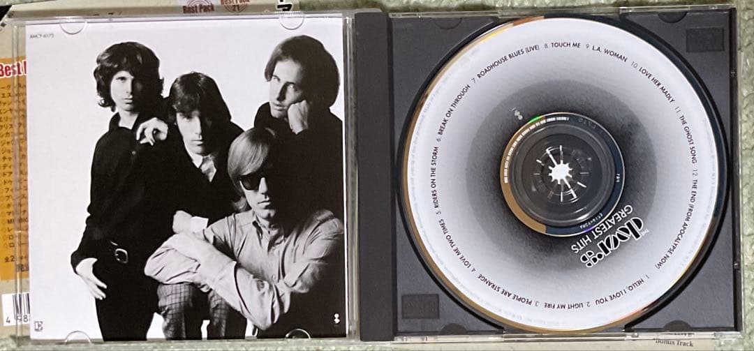 The Doors - Greatest Hits CD Japan Press w/ OBI Best Pack 21 Limited Edition