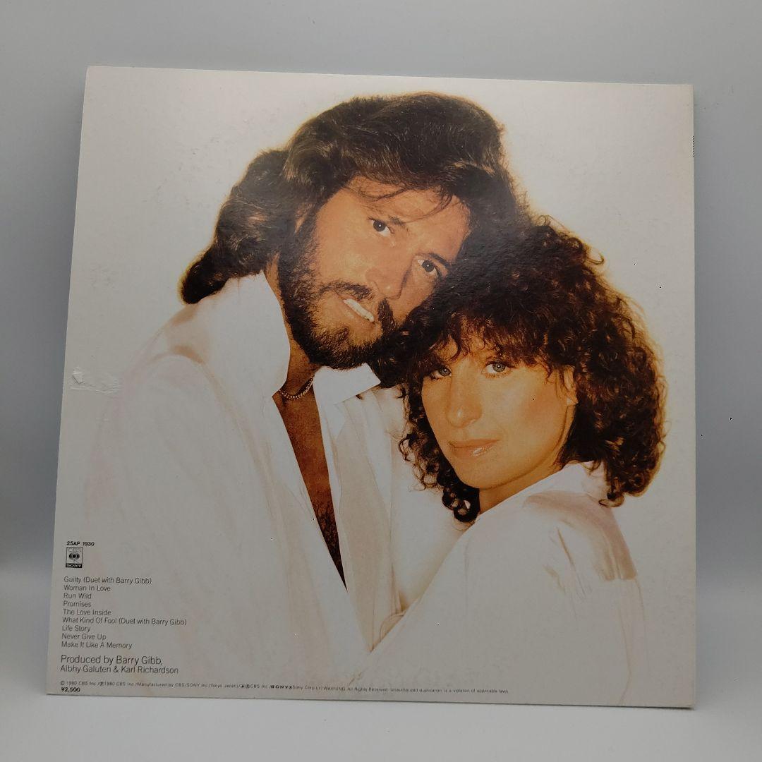 Barbra Streisand Guilty Vinyl LP 1980 Japan Gatefold Barry Gibb Produced
