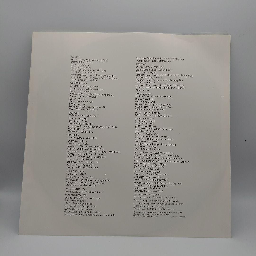 Barbra Streisand Guilty Vinyl LP 1980 Japan Gatefold Barry Gibb Produced