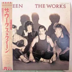 QUEEN The Works LP Vinyl Japan Pressing with Obi Strip