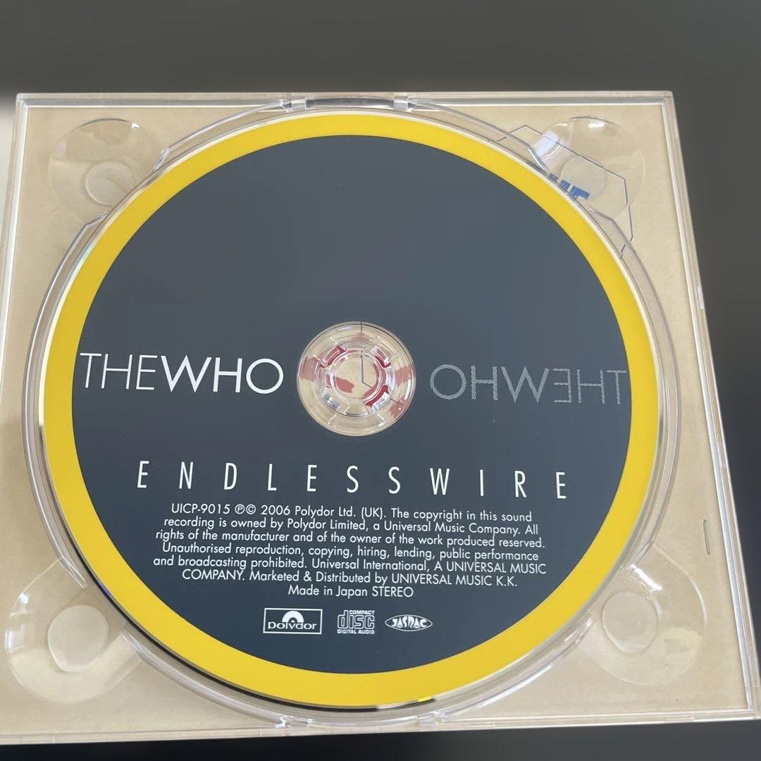 The Who Endless Wire 2CD Japan Press Limited Edition 2006