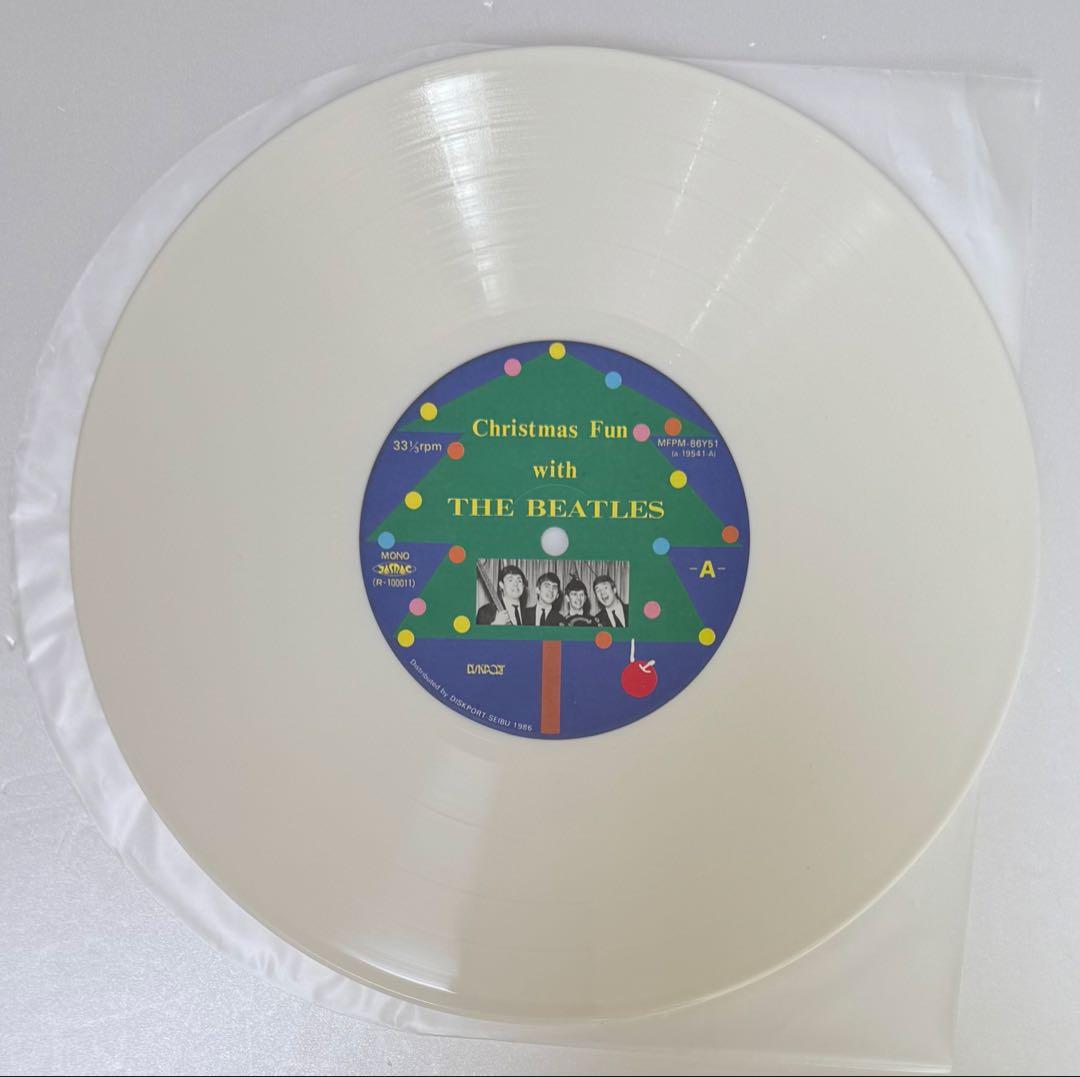 The Beatles Christmas LP Mono Clear Vinyl Used 1963-67 Nice Condition | Japansoundstore