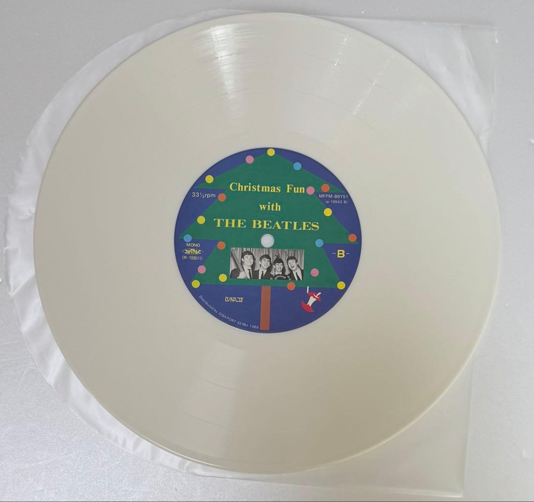 The Beatles Christmas LP Mono Clear Vinyl Used 1963-67 Nice Condition | Japansoundstore