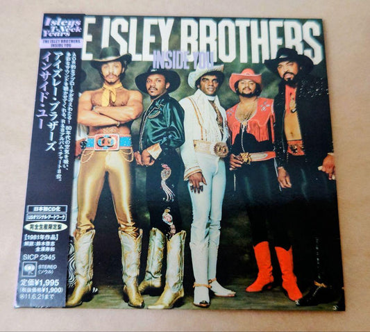 Isley Brothers Inside You CD Japan Paper Jacket Used Rare | Japansoundstore