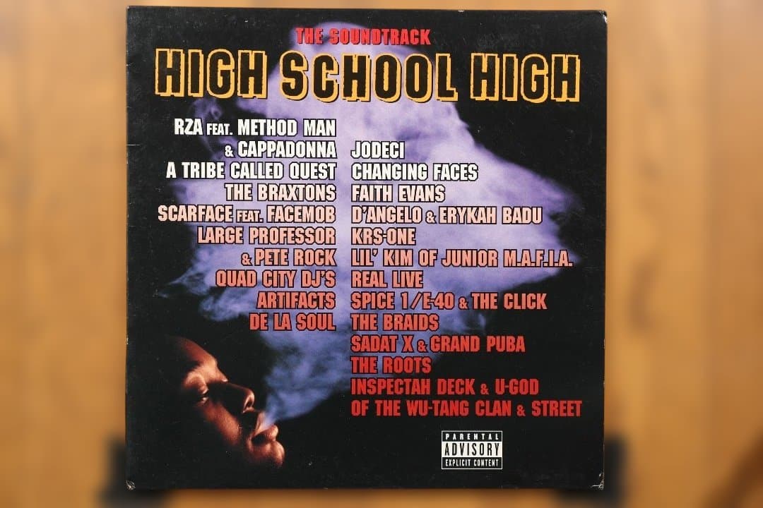 High School High The Soundtrack 2LP Vinyl 1996 Various Artists Wu-Tang Hip Hop